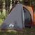 Cort de camping 2 pers., gri/oranj, impermeabil, setare rapidă GartenMobel Dekor