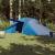 Cort de camping 6 persoane albastru, 576x238x193 cm, tafta 185T GartenMobel Dekor