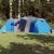 Cort camping 12 persoane, albastru, țesătură opacă, impermeabil GartenMobel Dekor