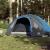 Cort camping 4 pers., albastru, impermeabil, configurare rapidă GartenMobel Dekor
