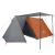 Cort camping 3 persoane gri/portocaliu 465x220x170cm tafta 185T GartenMobel Dekor