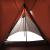 Cort camping 3 persoane gri/portocaliu 465x220x170cm tafta 185T GartenMobel Dekor