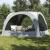 Cort de petrecere, alb, 360x360x215 cm, tafta 185T GartenMobel Dekor
