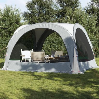 Cort de petrecere, alb, 360x360x215 cm, tafta 185T GartenMobel Dekor