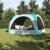 Cort de petrecere, verde, 360x360x215 cm, tafta 185T GartenMobel Dekor