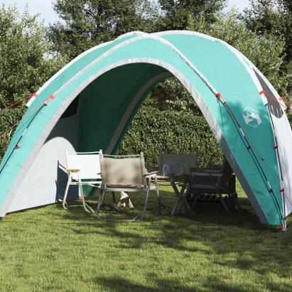 Cort de petrecere, verde, 360x360x219 cm, tafta 190T GartenMobel Dekor