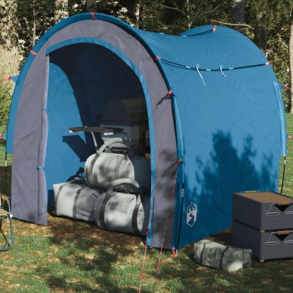 Cort de depozitare, albastru, 204x183x178 cm, tafta 185T GartenMobel Dekor
