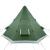 Cort de camping 4 pers. verde, impermeabil, configurare rapidă GartenMobel Dekor