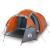 Cort de camping 3 pers., gri/oranj, impermeabil, setare rapidă GartenMobel Dekor