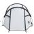 Cort camping, 3 persoane, alb, țesătură opacă, impermeabil GartenMobel Dekor