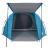 Cort de camping 4 persoane albastru, 420x260x153 cm, tafta 185T GartenMobel Dekor