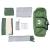 Cort de confidențialitate, verde, 121x121x225 cm, tafta 190T GartenMobel Dekor