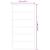 Ușă glisantă cu set feronerie, 102x205 cm, sticlă ESG/aluminiu GartenMobel Dekor