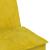 Canapea extensibilă în formă de L galben 255x140x70 cm catifea GartenMobel Dekor
