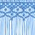 Perdea macrame, albastru, 140 x 240 cm, bumbac GartenMobel Dekor