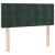 Pat box spring cu saltea, verde închis, 120x190 cm, catifea GartenMobel Dekor