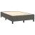 Pat box spring cu saltea, gri închis, 120x190 cm, catifea GartenMobel Dekor