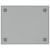 Tablă magnetică de perete, alb, 50x40 cm, sticlă securizată GartenMobel Dekor