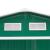 Casuta/magazie/sopron de gradina pentru depozitare unelte, cu structura baza inclusa, otel si PP, verde, 277x195x192 cm GartenVIP DiyLine