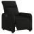 Fotoliu rabatabil electric, negru, material textil GartenMobel Dekor