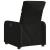 Fotoliu rabatabil electric, negru, material textil GartenMobel Dekor
