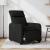 Fotoliu rabatabil electric, negru, material textil GartenMobel Dekor