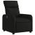 Fotoliu rabatabil electric, negru, material textil GartenMobel Dekor