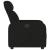 Fotoliu rabatabil electric, negru, material textil GartenMobel Dekor