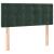 Pat box spring cu saltea, verde închis, 100x200 cm, catifea GartenMobel Dekor