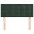 Tăblie de pat, verde închis, 100x5x78/88 cm, catifea GartenMobel Dekor