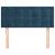 Tăblie de pat, albastru închis, 100x5x78/88 cm, catifea GartenMobel Dekor