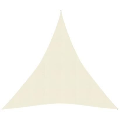 Pânză parasolar, crem, 4x5x5 m, HDPE, 160 g/m² GartenMobel Dekor