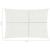 Pânză parasolar, alb, 3,5 x 5 m, HDPE, 160 g/m² GartenMobel Dekor