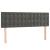 Pat box spring cu saltea, gri închis, 140x190 cm, catifea GartenMobel Dekor