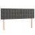 Pat box spring cu saltea, gri închis, 140x200 cm, catifea GartenMobel Dekor