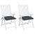 Perne de scaun, 2 buc., antracit, 50x50x7 cm, textil oxford GartenMobel Dekor