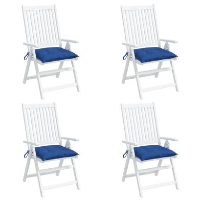 Perne de scaun, 4 buc., albastru, 50x50x7 cm, textil oxford GartenMobel Dekor