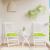 Perne de scaun 2 buc. verde deschis 50x50x7 cm textil oxford GartenMobel Dekor