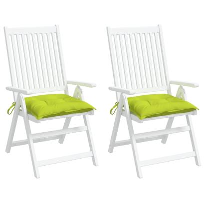 Perne de scaun 2 buc. verde deschis 50x50x7 cm textil oxford GartenMobel Dekor