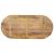Blat de masă oval, 140x50x3,8 cm, lemn masiv de mango GartenMobel Dekor