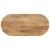 Blat de masă oval, 120x60x3,8 cm, lemn masiv de mango GartenMobel Dekor