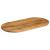 Blat de masă oval, 110x40x2,5 cm, lemn masiv de mango GartenMobel Dekor