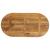 Blat de masă oval, 100x40x3,8 cm, lemn masiv de mango GartenMobel Dekor