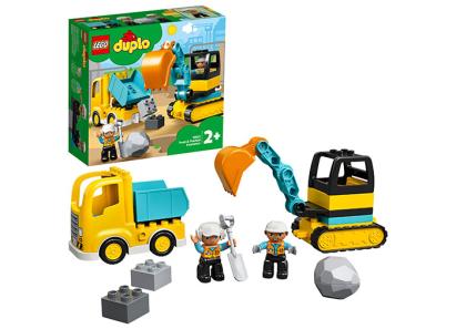 LEGO Camion si excavator pe senile Quality Brand