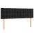 Pat box spring cu saltea, negru, 140x190 cm, catifea GartenMobel Dekor