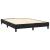 Pat box spring cu saltea, negru, 140x190 cm, catifea GartenMobel Dekor