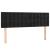 Pat box spring cu saltea, negru, 140x190 cm, catifea GartenMobel Dekor