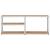 RAFT METALIC 5 POLITE MDF 205X120X45 875KG REBEL EuroGoods Quality