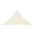 Pânză parasolar, crem, 4x4x5,8 m, HDPE, 160 g/m² GartenMobel Dekor