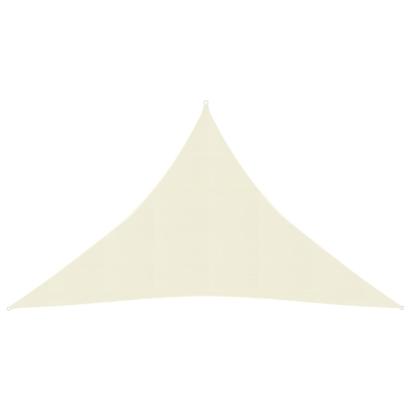 Pânză parasolar, crem, 4x4x5,8 m, HDPE, 160 g/m² GartenMobel Dekor